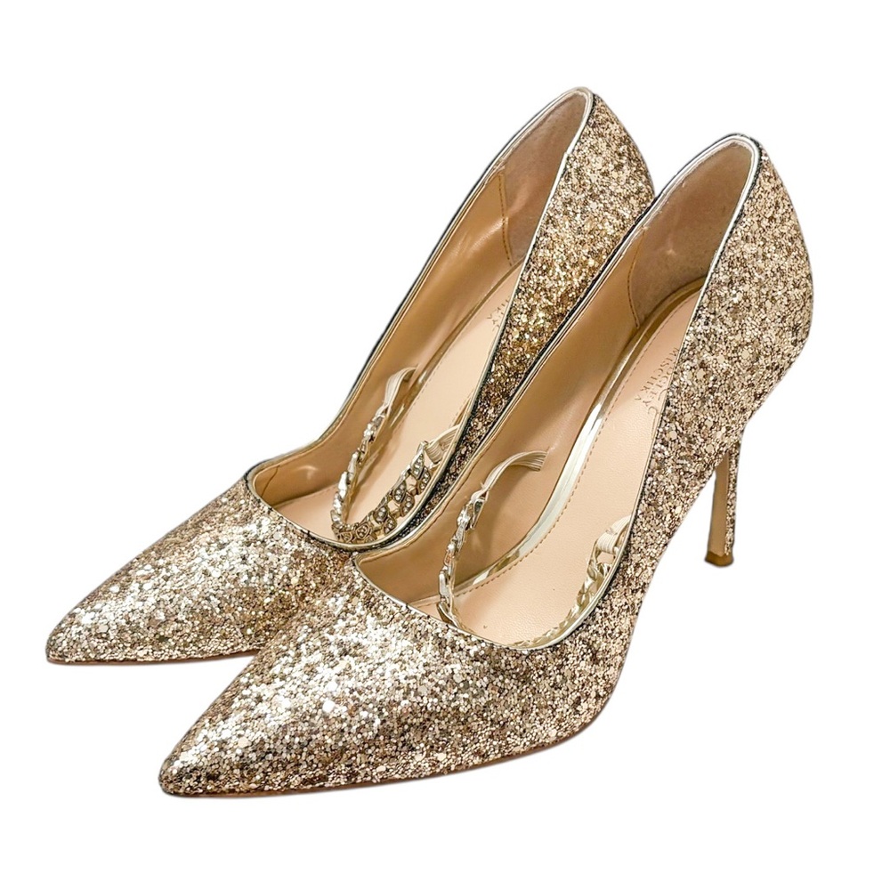 Jewel Badgley Mischka Jaden Mary-Jane Pumps - Picture 3 of 14